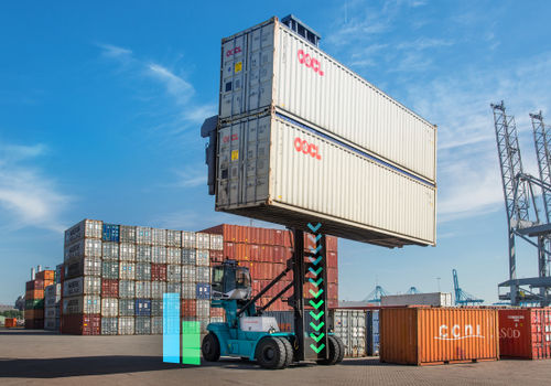Electric forklift truck - Power Drive - Konecranes - ride-on / for containers