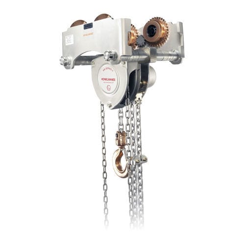 Explosion-proof chain hoist - EKM2 - Konecranes - manual / trolley / antispark