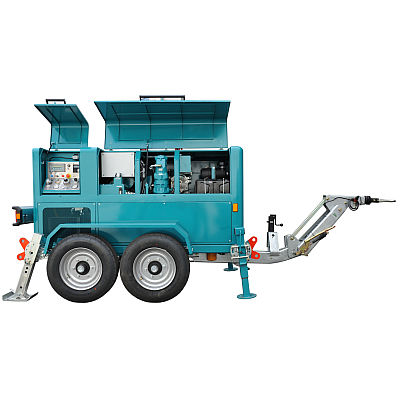 Hydraulic winch - VM 15000 series - Volta macchine - with combustion engine / wire rope
