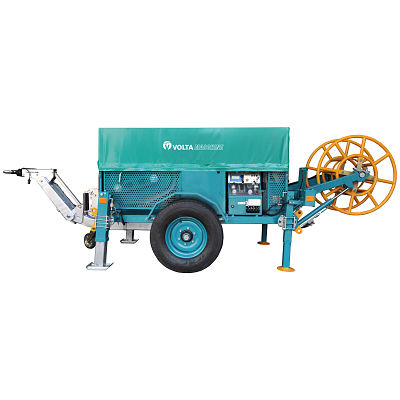 Diesel engine capstan winch - VM 12000 DC - Volta macchine - hydraulic / for cables