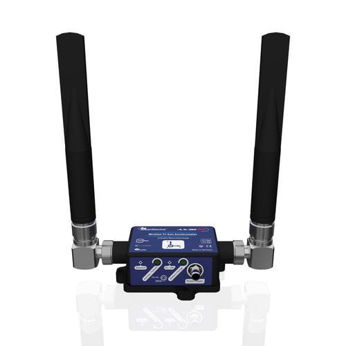 wireless vibration accelerometer Wireless Triaxial High Sensitivity Accelerometer – Vibration Analysis  Sensor – WiSER Mini main image 1