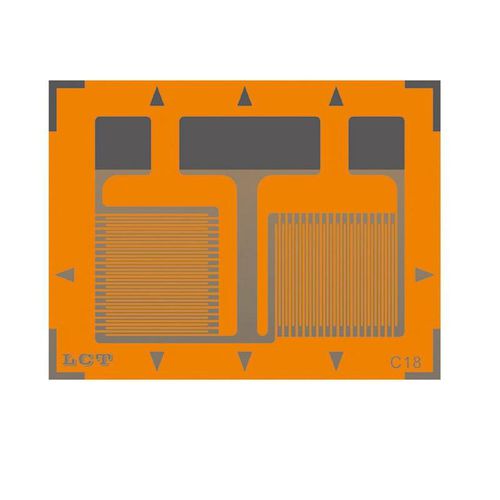 Resistive strain gauge - CF350-2BB-A(XX)C## - Xiamen Loadcell Technology Co.,Ltd. - biaxial / rosette type / high-accuracy