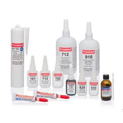 Cyanoacrylate adhesive - 792 - Permabond - for metal / single-component / industrial