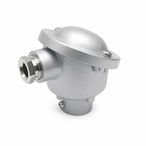 Temperature sensor connection head - DIN B - MESEL S.L - aluminum / thermocouple / RTD