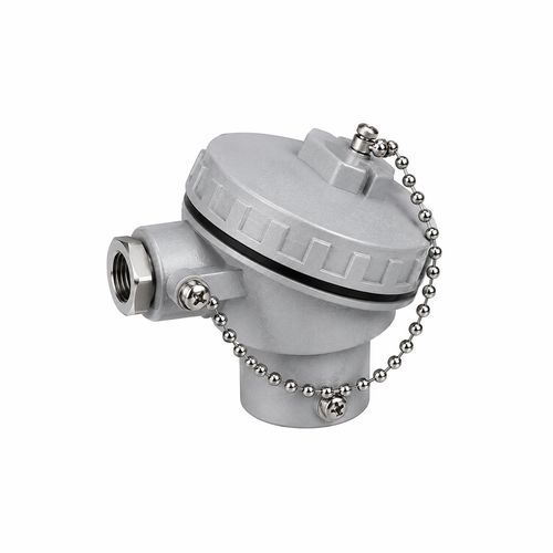 Temperature sensor connection head - KSE - MESEL S.L - aluminum / thermocouple / RTD