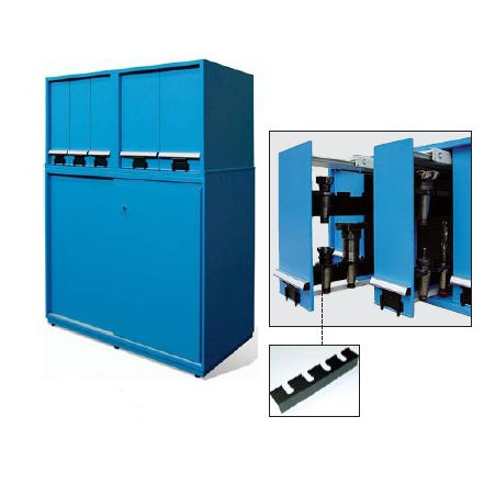 Office cabinet - AV 700/1400 series - SARRALLE - with legs / with compartments / metal