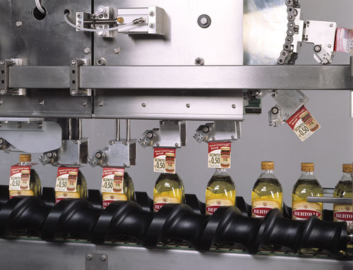 Automatic labelling machine - COSMO TL400 - IC Filling Systems LTD - cold-glue