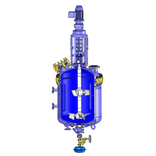 Stirred-tank reactor - De Dietrich - laboratory / process / synthesis