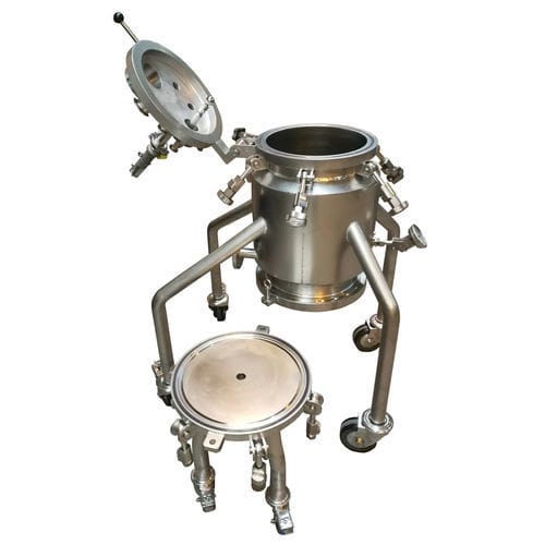 Liquid filter - De Dietrich - for solids / plate / vacuum