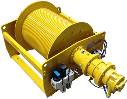 Electric winch - Argos H - STARTER - hydraulic / pneumatic / wire rope