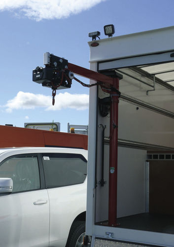 Pillar jib crane - L103 - STARTER - rotary / vehicle-mount / mobile