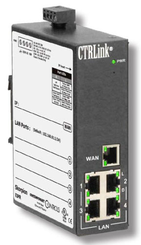 WAN communication router - EIPR - Contemporary Control Systems - internet / LAN / Ethernet