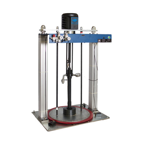 Electric grease pump - MM030C33 series - Meter Mix Systems Ltd. - follower plate