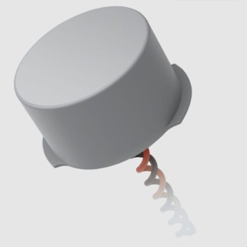 Cylindrical ultrasonic transducer - TC0120-001 - Audiowell Electronics (Guangdong) Co., Ltd. - piezoelectric