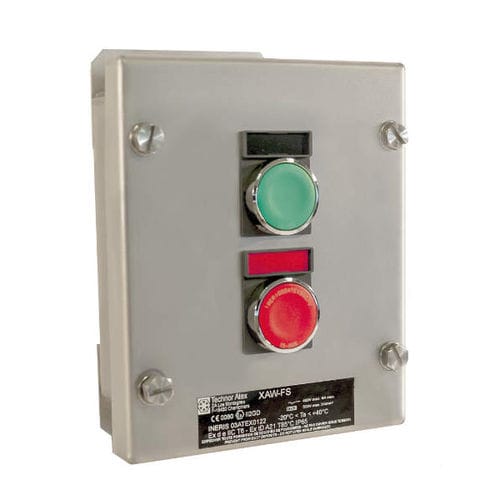 Start/stop pendant station - XAWFS series - Ex-Tech - 2-button / IP65 / IP66