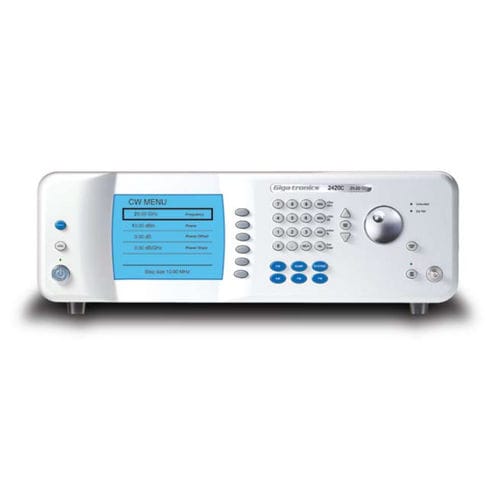 Microwave generator - 2400C series - Giga-tronics Incorporated - signal / low phase noise
