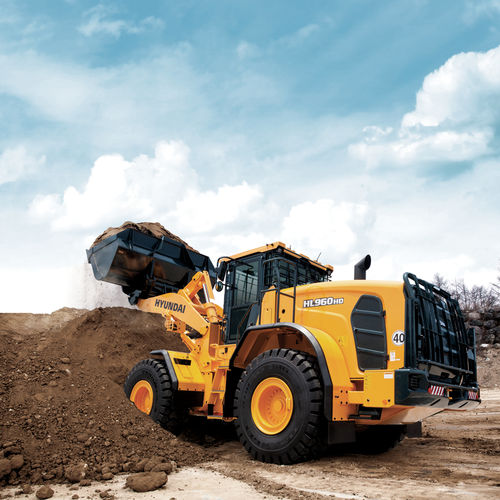Wheeled loader - HL965 - HYUNDAI HEAYY INDUSTRIES - for construction / mining and quarrying / handling