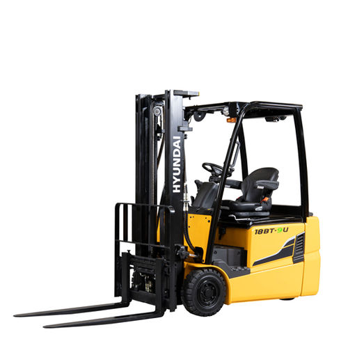 Electric forklift truck - BT-9U series - HYUNDAI HEAYY INDUSTRIES - ride-on / industrial / counterbalanced