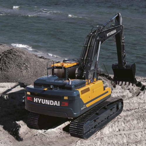 Medium excavator - HX300AL - HYUNDAI HEAYY INDUSTRIES - crawler / diesel / construction