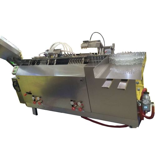 Automatic filling and sealing machine - AFS-6D  - Liaoyang bright shine pharmaceutical machinery - ampoule / liquids