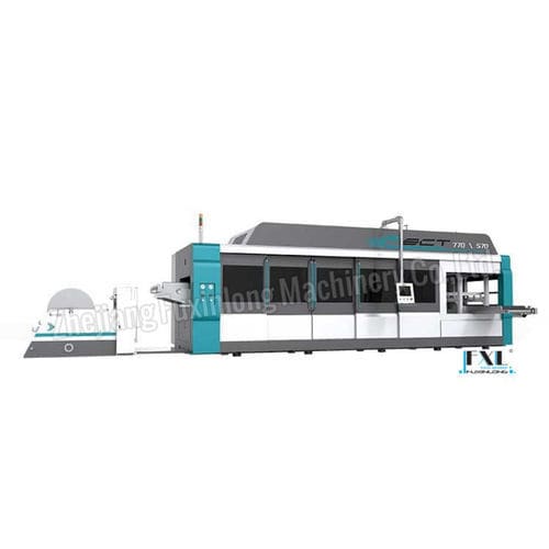 Roll-fed thermoforming machine - FSCT-680/450 - Zhejiang Fuxinlong Machinery Co.,Ltd - for packaging / automatic / vacuum
