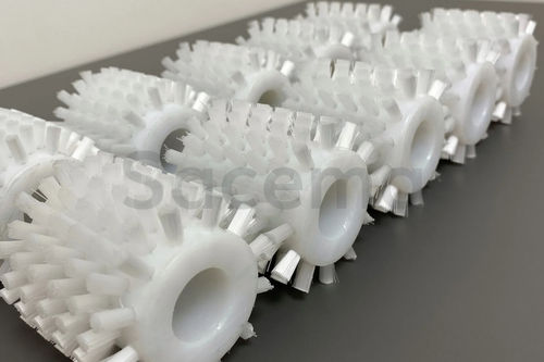 Cylindrical roller brush - CEPILLOS SACEMA - handling / conveying / plastic