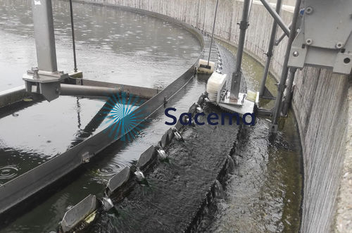 Brush cleaning system - WWTP - CEPILLOS SACEMA - automatic / industrial / process
