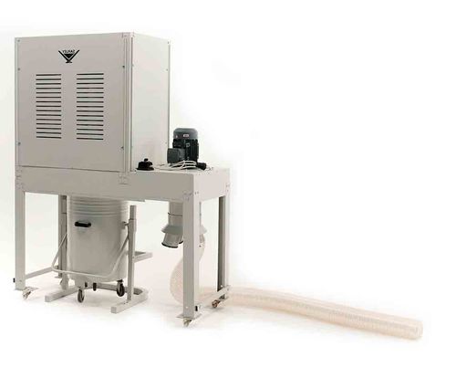 Industrial vacuum cleaner - VCE 4000 - YILMAZ MACHINE - dry / chip / wheel-mounted
