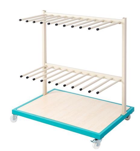 Transport trolley - VP 1000 - YILMAZ MACHINE - storage / plastic / for long items