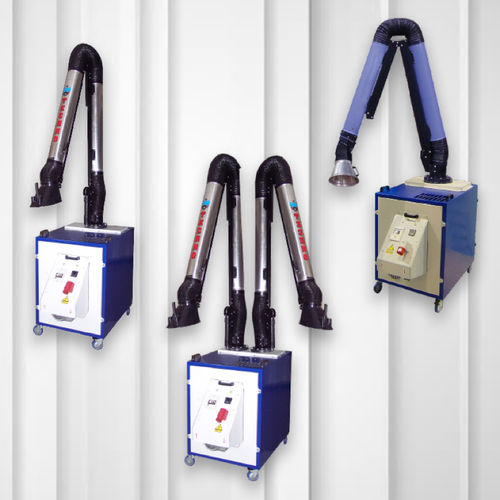 Mobile fume extractor - MASTER - FILCAR - welding / activated carbon filter / with extraction arm