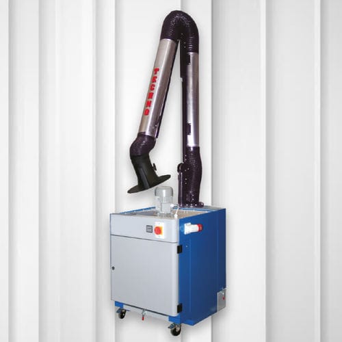 Mobile fume extractor - MINIJET / DF1/DF2 - FILCAR - welding / cartridge / with extraction arm