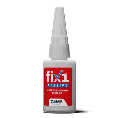 Cyanoacrylate adhesive - Fix 1 - CAMP S.r.l. - for aluminum / for plastics / glass