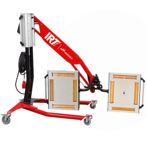 Infrared dryer - IRT 4-2 PCAUTO - Herkules Hebetechnik GmbH - batch / for the chemical industry / for wood
