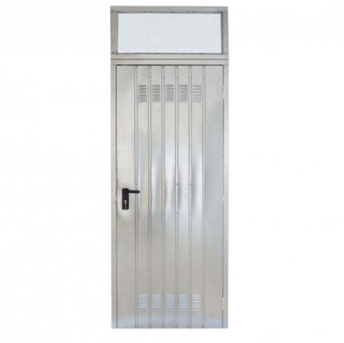 Swing door - Champion - Ballan Spa - galvanised steel / indoor / armored