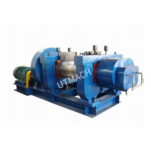 Rubber pulverizer - Liantai Machinery - for tires / waste / double-roller