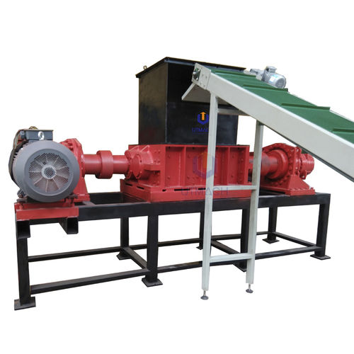 Rugged waste crusher-shredder - D series - Liantai Machinery - mobile / compact / for oil drums