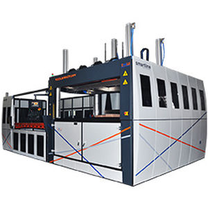 Plastic sheet thermoforming machine - TF SMARTLINE PLUS AFS - Tools Factory - automatic / vacuum