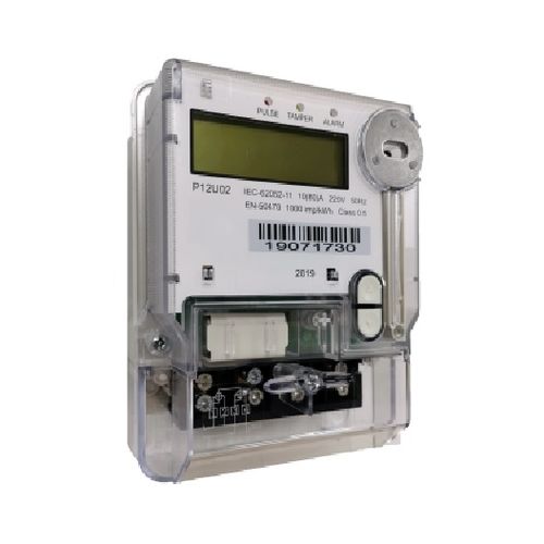 Single-phase electric energy meter - P12U02 - Ningbo Sanxing Electric Co., Ltd - wall-mounted / digital / prepaid