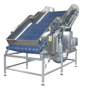 Solids separator - C-FORCE - Turatti - belt / vibrating / for production lines