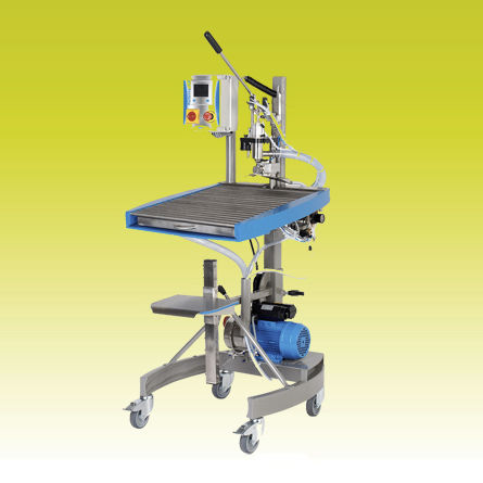 Semi-automatic filling machine - MBF1500 - Voran - bag-in-box / beverage / fruit juice