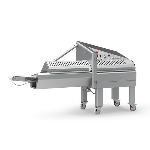 Meat slicing machine - ICONE 700 - Dadaux SAS - automatic / knife / 400V three-phase