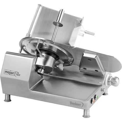 Ham slicing machine - GRAVINOX 300 - Dadaux SAS - manual / circular blade / 220V single phase