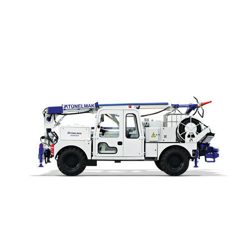 Mobile concrete pump - Adroit 420H - TUNELMAK CONSTRUCTION MACHINERY INC - for tunnel / underground / for underground mining