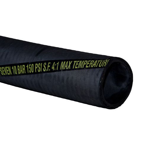 Bulk material hose - SEVEN® - Tubes International - synthetic rubber / steel / suction