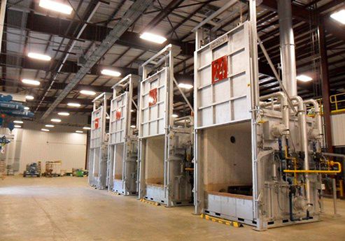 Vertical furnace - Nutec Bickley - industrial