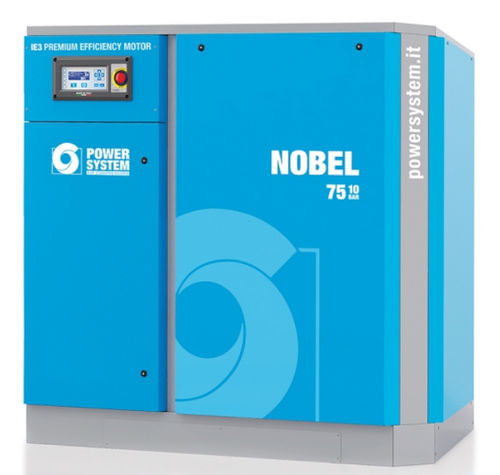 Screw compressor - 75E series - Power System - air / electrically-powered / stationary