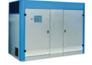 Screw compressor - EDISON-DV - Power System - air / stationary / lubricated