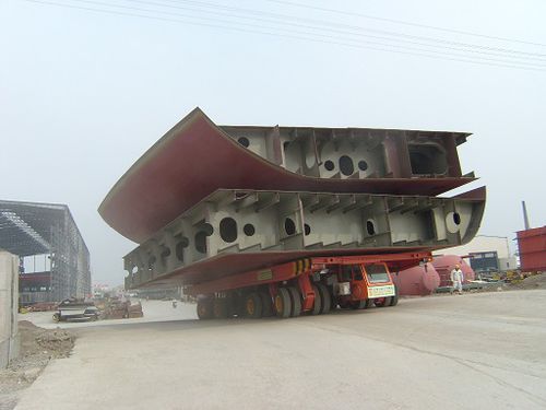 4-axle self-propelled trailer - BEIJING WOWJOINT MACHINERY CO., LTD. - for shipbuilding