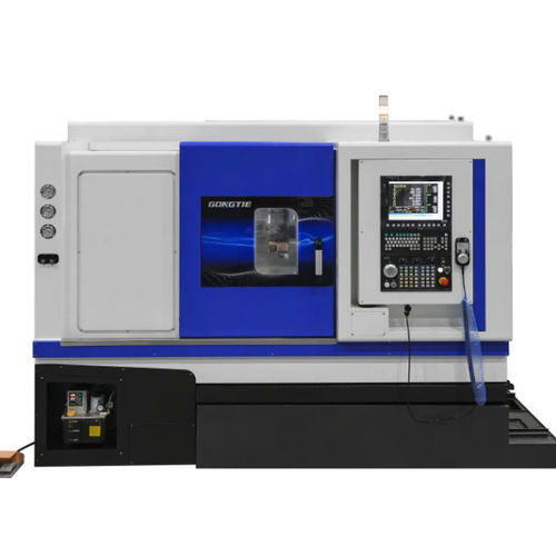 CNC milling-turning center - MDX0850-S - Ningbo GongTie Precision Machinery Co.,LTD - horizontal / 3-axis / inclined bed