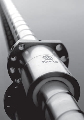 Heavy load ball screw - KORTA - rolled